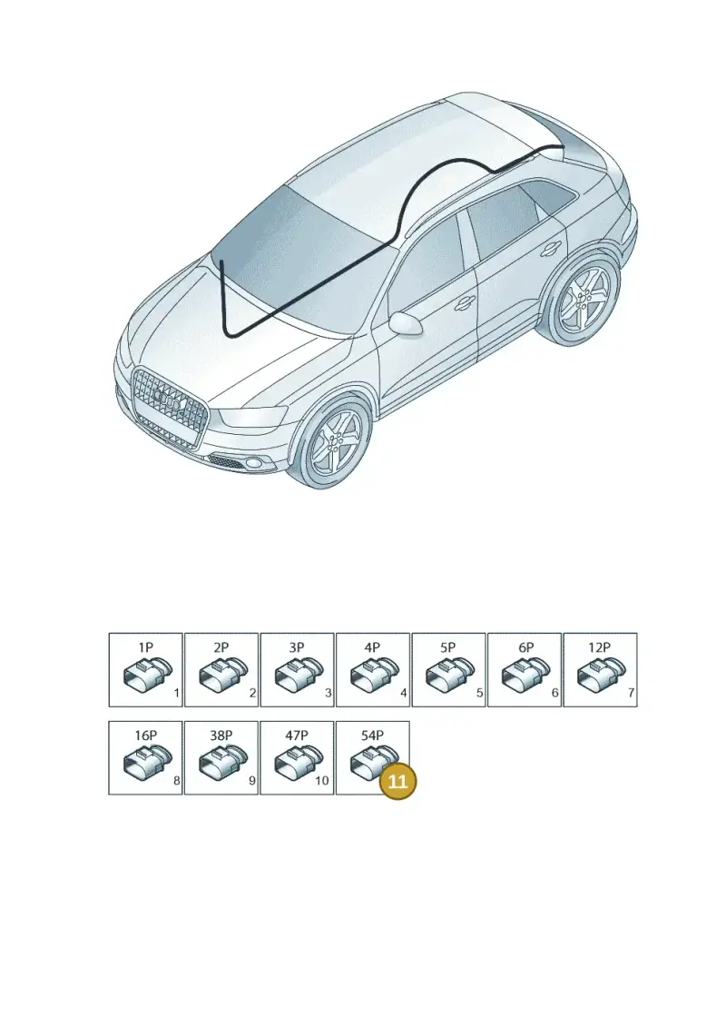 4E0972144 — Audi Q3 1.4 (2016-) diagram 728971850, position 11