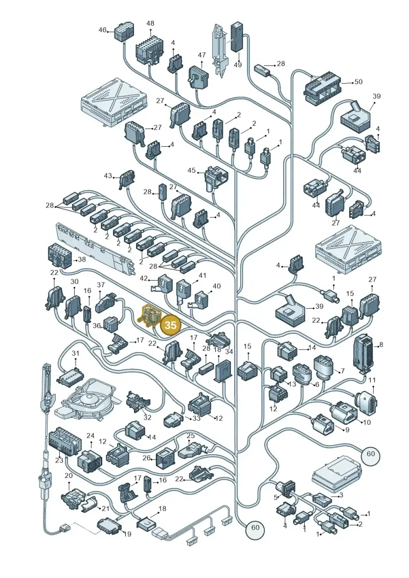 4E1035604K — Audi A8/S8/qu. lang    08> (2007-) diagram 291971830, position 35
