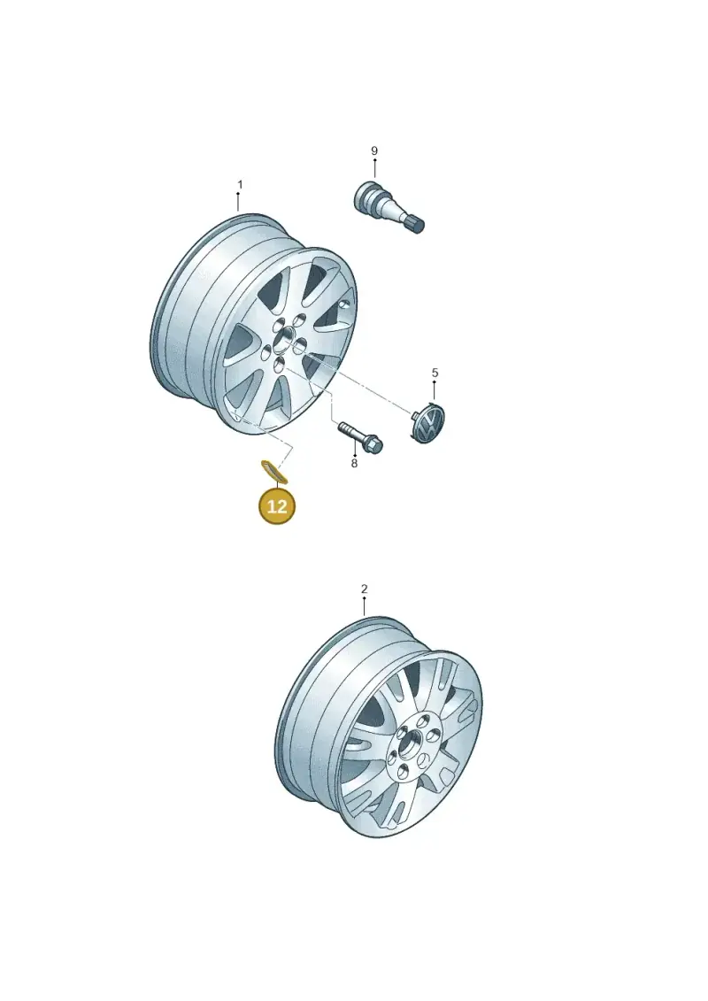 4F0601186 — Volkswagen Crafter 35 panel (2011-2016) diagram 483601500, position 12