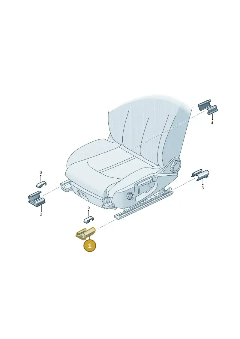 4F088134701C — Audi A7 Sportback (2014-2018) diagram 758881700, position 1