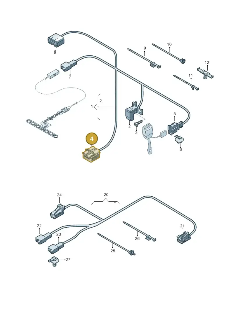 4F0937733 — Audi RS Q8 Quattro (2019-) diagram 429882030, position 4