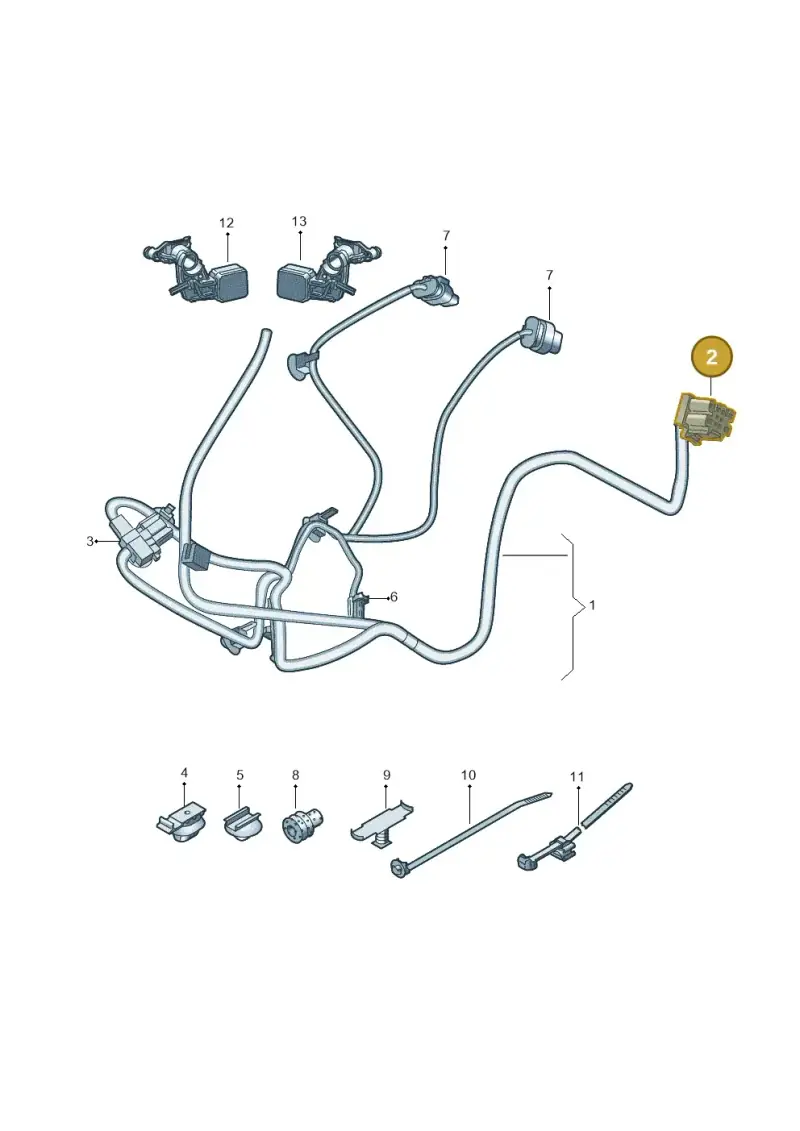 4F0937733 — Audi RS6 Avant (2019-) diagram 435882350, position 2