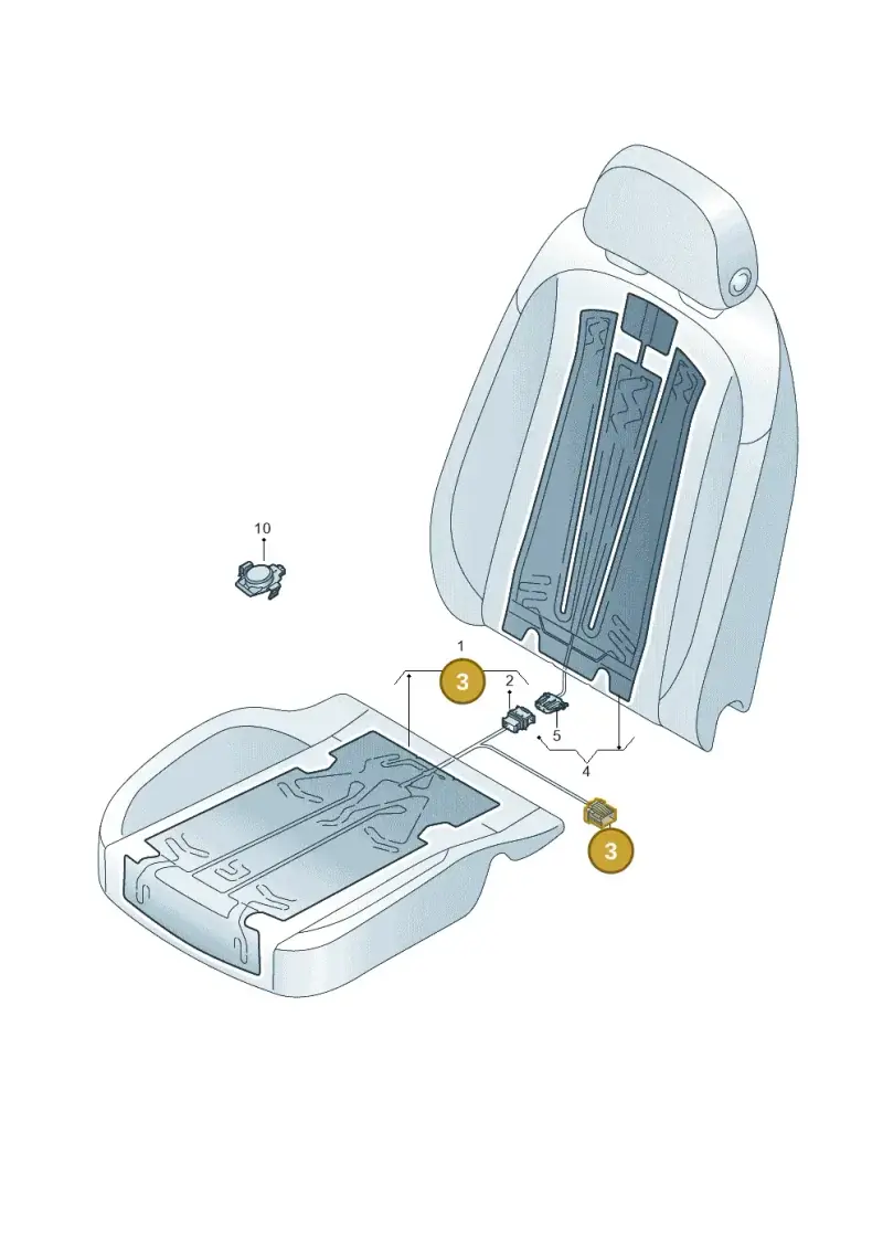 4F0937733E — Audi Q6 e-tron (2023-2025) diagram 849963000, position 3