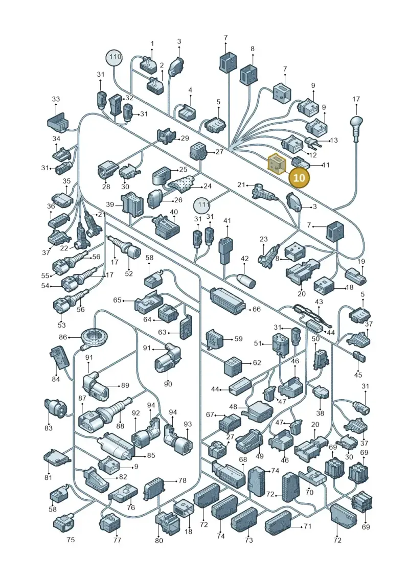4F0937743A — Audi Q5 (2009-2018) diagram 687971083, position 10