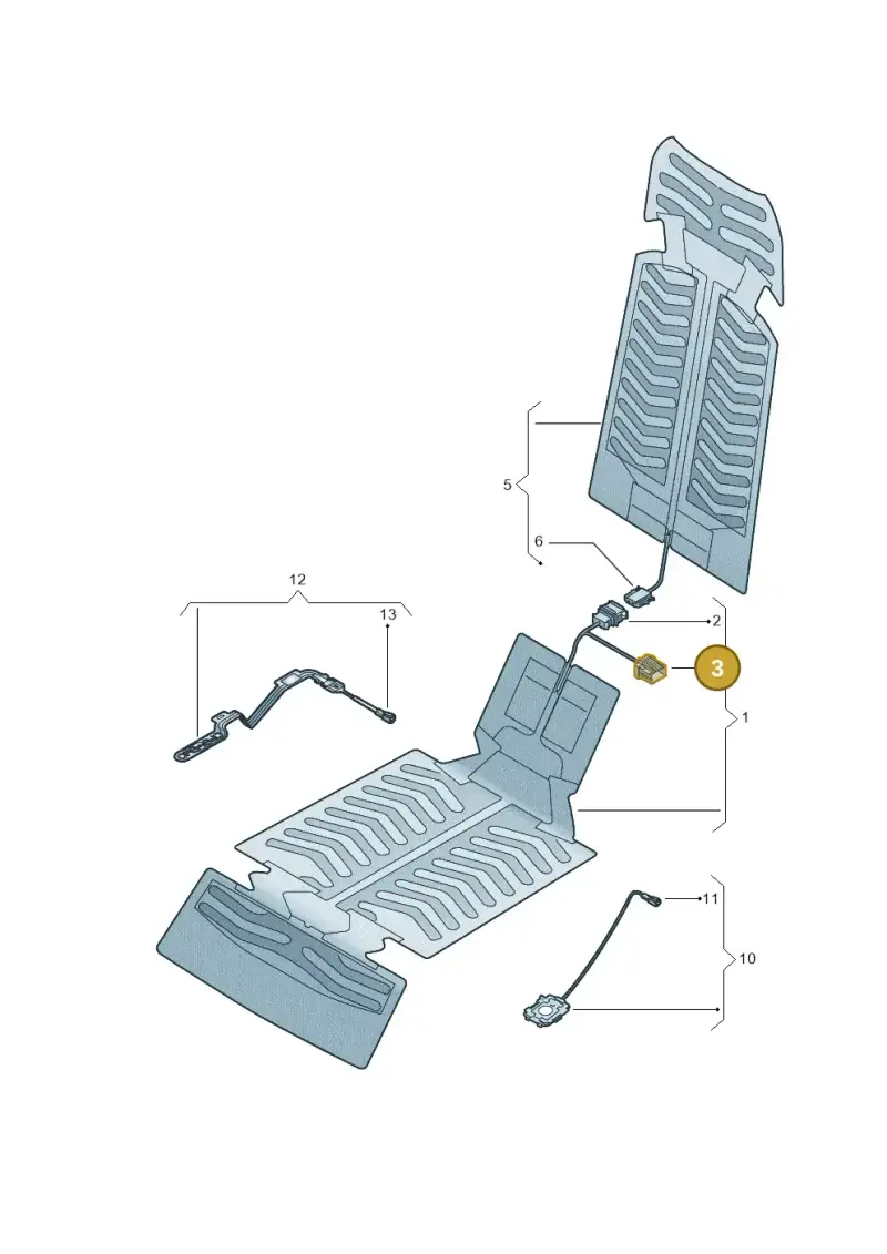 4F0937743B — Audi RS6 Avant (2019-2025) diagram 435963100, position 3