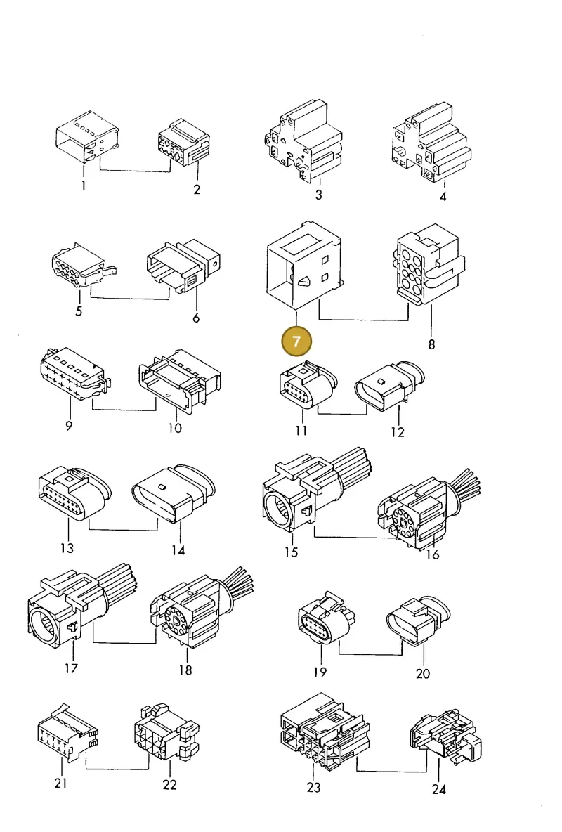4F0937743D — Volkswagen 1J0 platform diagram 198971450, position 7