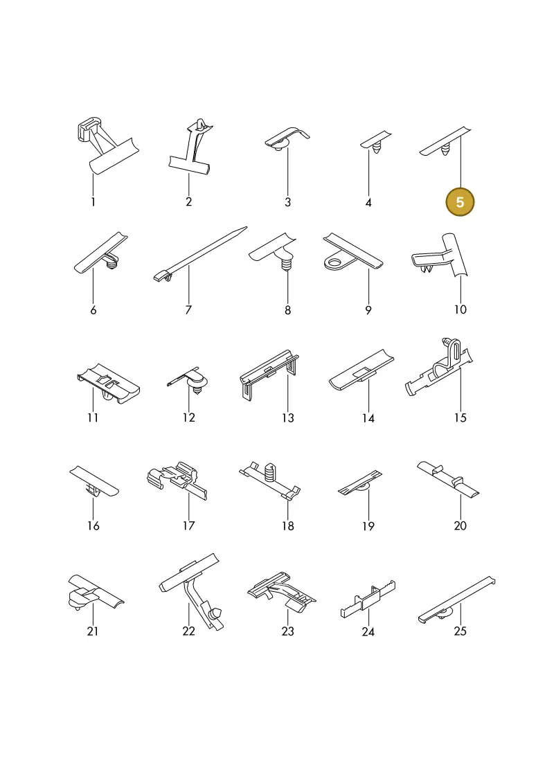4F0971848G — Volkswagen 1J0 platform diagram 198977050, position 5