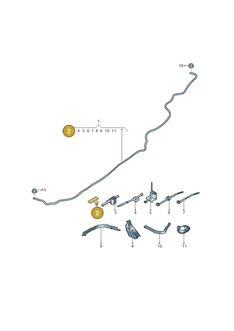 4F0971848G — SEAT CUPRA Formentor (2020-) diagram 596972035, position 2