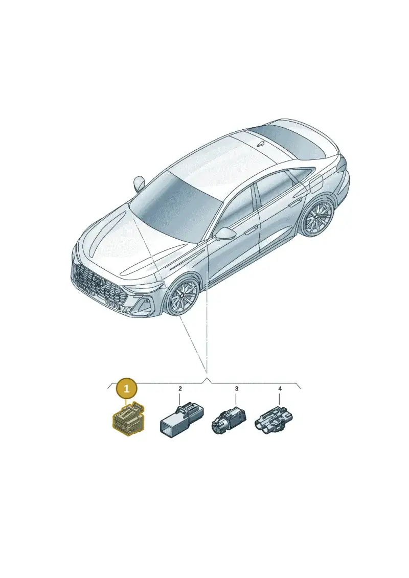 4F0972483A — Audi A5 Limo 2.0 (2024-) diagram 8wh971920, position 1