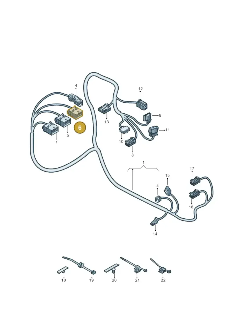 4F0972483D — Audi Q4 Sportback (2021-2022) diagram 89a972800, position 6