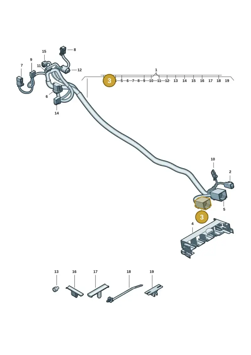 4F0972575A — Audi Q6 e-tron (2023-) diagram f5s972900, position 3