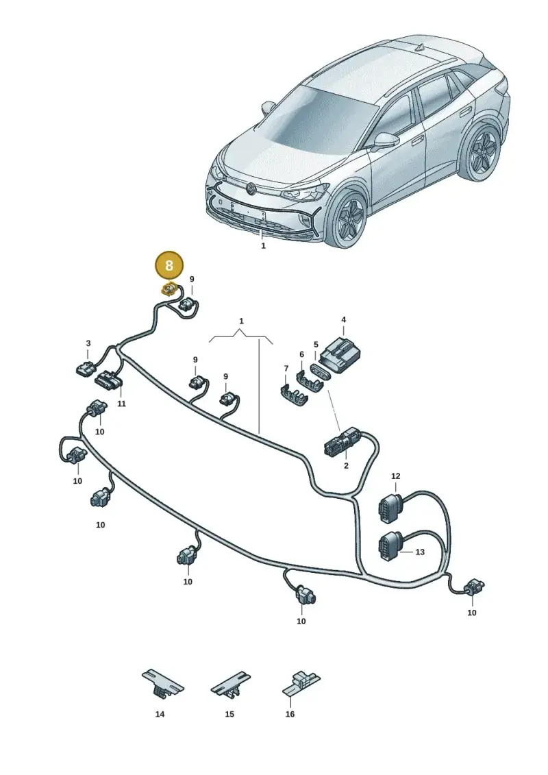 4F0973702F — Volkswagen ID.4 (2020-2025) diagram 11a971000, position 8