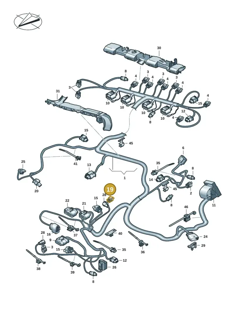 4F0973702F — SEAT CUPRA Formentor (2020-) diagram 5h0971018, position 19