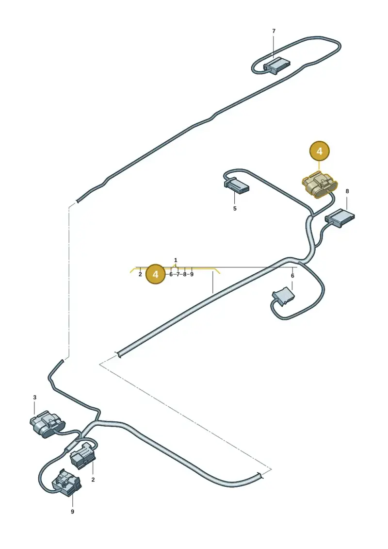 4F0973706 — Audi Q6 e-tron (2023-) diagram f5s972650, position 4