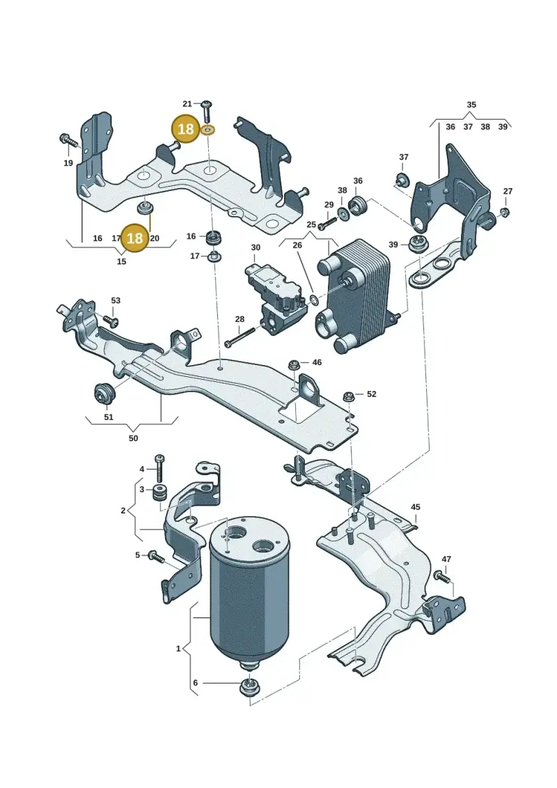 4G0121277A — Audi Q6 e-tron (2023-) diagram f5s260780, position 18
