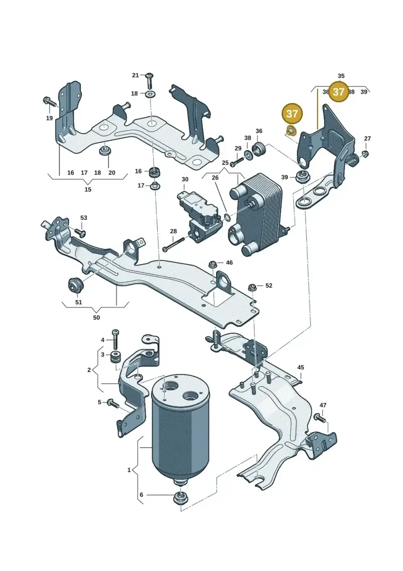 4G0129381B — Audi Q6 e-tron (2023-) diagram f5s260780, position 37