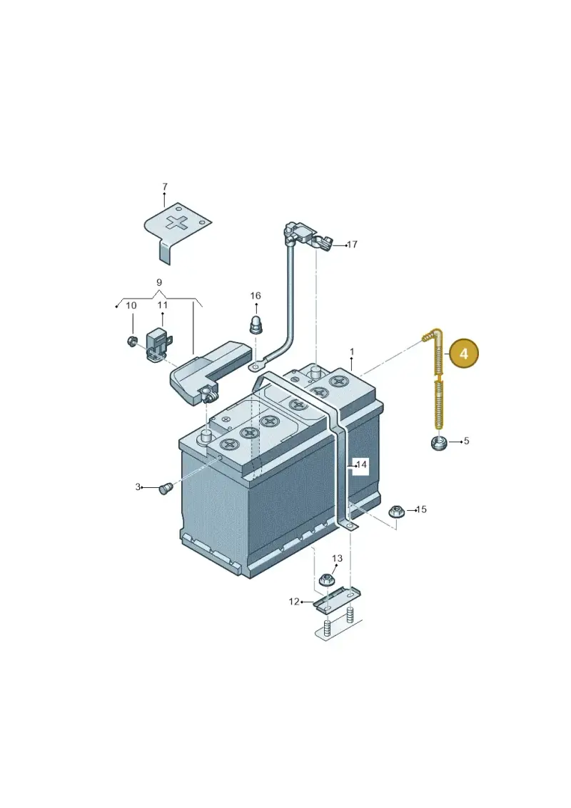 4G0915531 — Audi RS Q8 Quattro (2019-) diagram 429915000, position 4