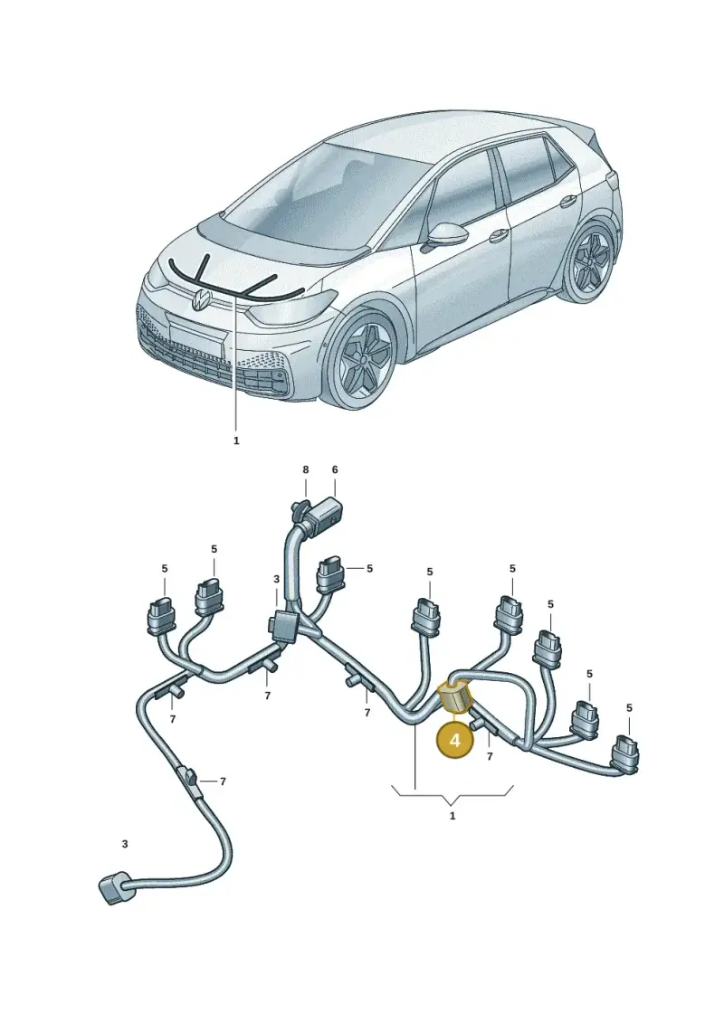 4G0972883 — Skoda Enyaq (2020-2021) diagram 10a971015, position 4
