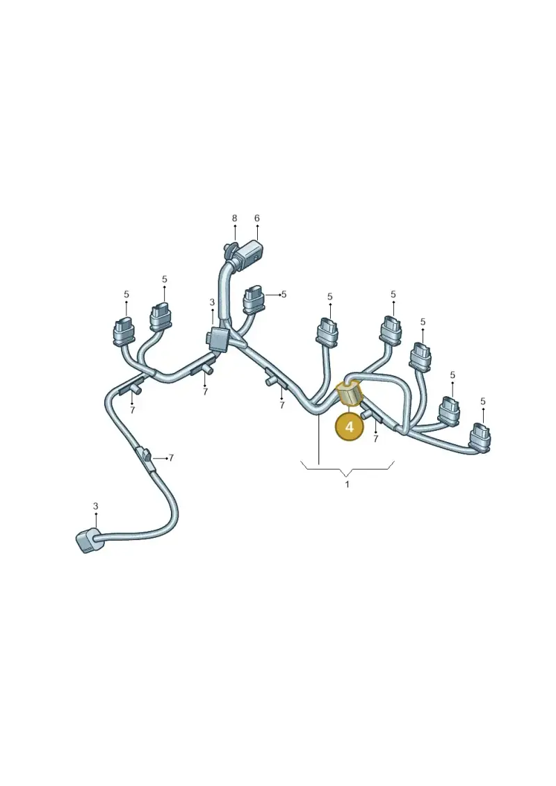 4G0972883 — Audi Q4 Sportback (2021-2025) diagram 89a971100, position 4