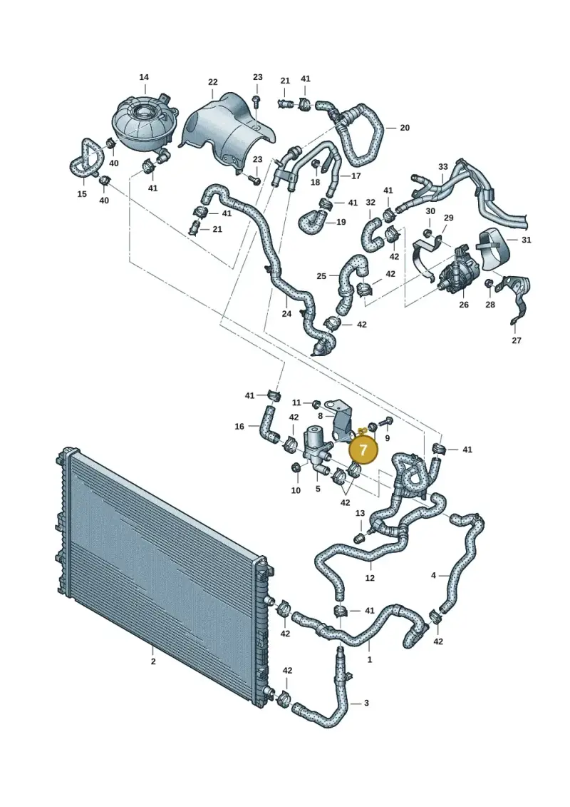 4H0129381 — Audi Q8 Quattro 3,0 (2018-) diagram 859121146, position 7
