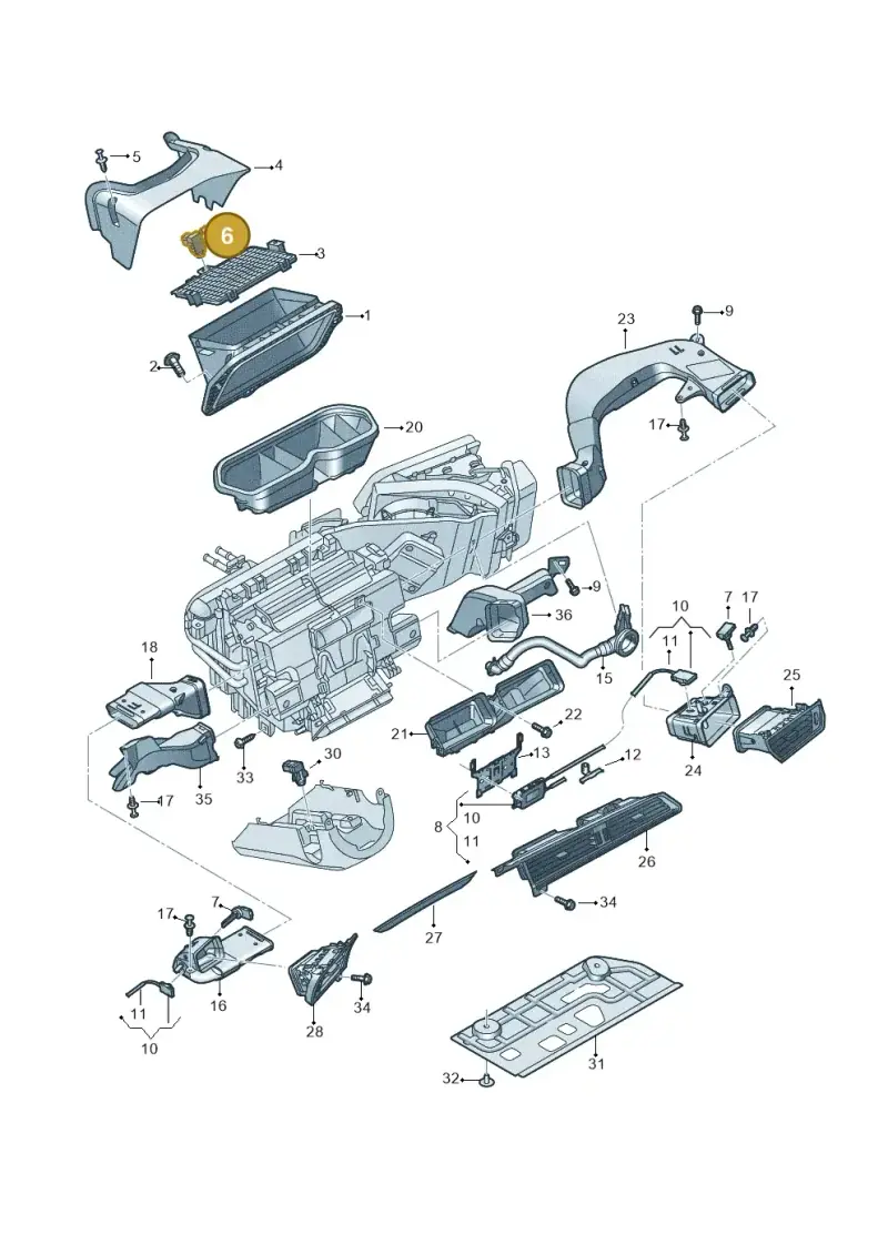4H0907658C — Audi Q8 e-tron (2018-2020) diagram 586819100, position 6