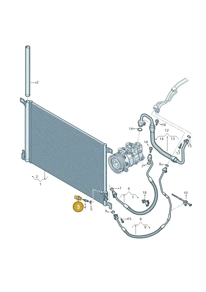 4H0959126C — Audi RS Q8 Quattro (2019-) diagram 595260400, position 3