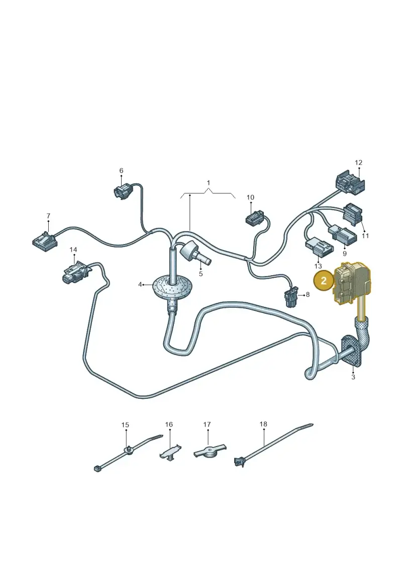 4H0972702 — Audi RS Q3 Sportback (2019-2024) diagram 597972033, position 2