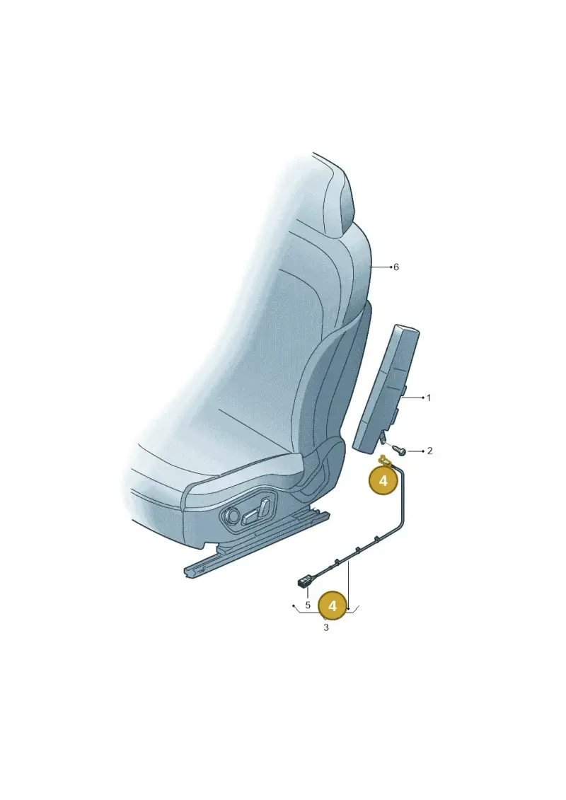 4H0972773A — Audi Q8 (2018-2025) diagram 429880020, position 4