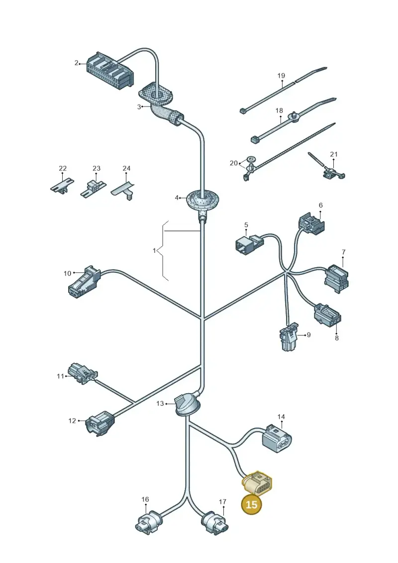 4H0973706 — Audi R8 Spyder (2015-2024) diagram 872972350, position 15