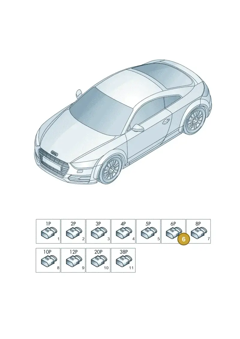 4H0973713C — Audi TTS (2014-2023) diagram 850971820, position 6
