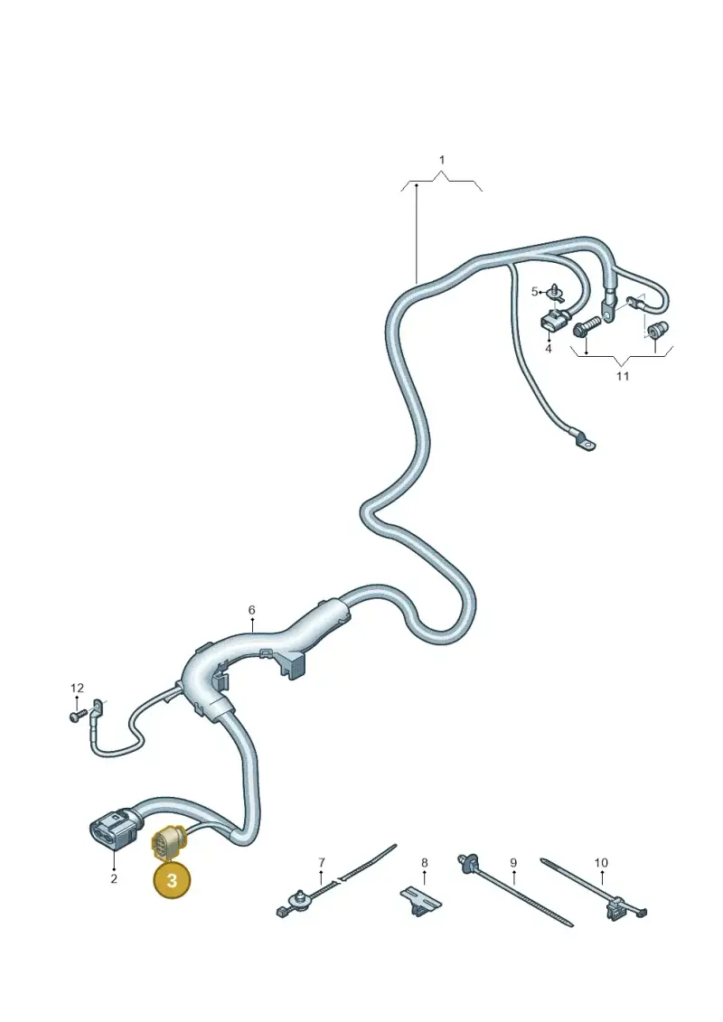 4H0973713D — Audi Q8 e-tron (2018-2025) diagram 586972750, position 3