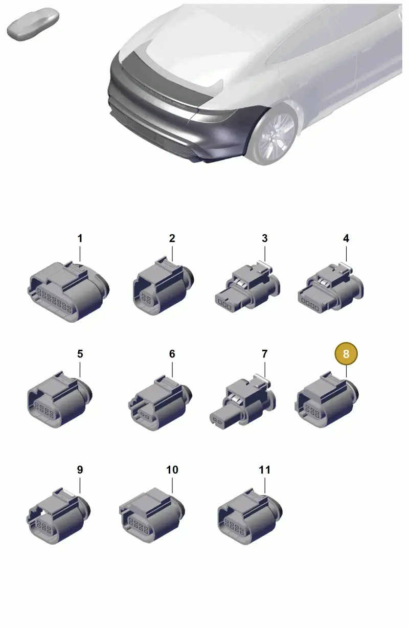 4H0973713H — Porsche Taycan Sport Turismo (2019-2024) diagram p47920100, position 8