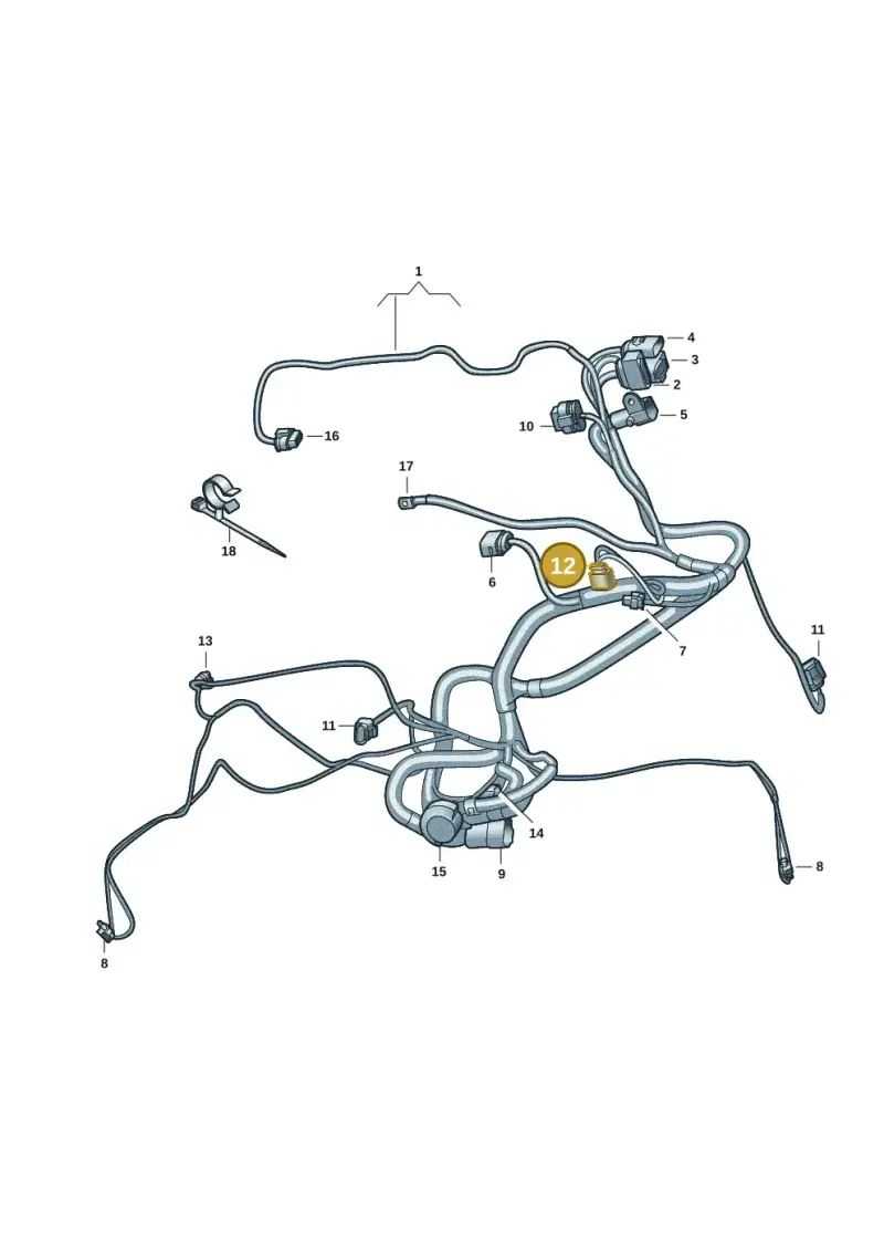 4H0973714B — Audi RS e-tron GT (2020-2020) diagram 4j1971100, position 12