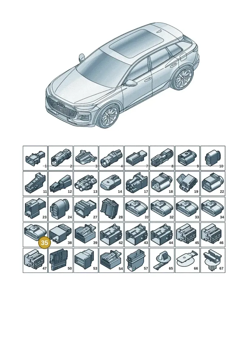 4H0973717 — Audi Q6 e-tron (2023-) diagram f5s971820, position 35