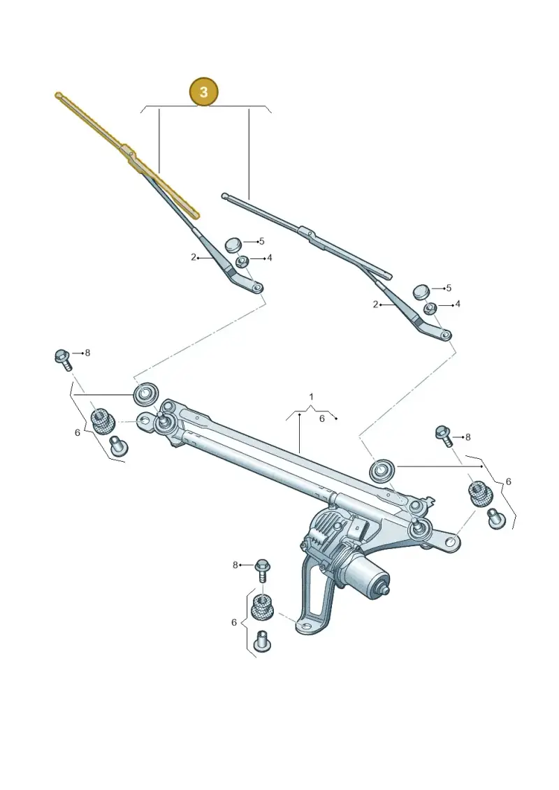4J1998002 — Audi RS e-tron GT (2020-2020) diagram 896955000, position 3
