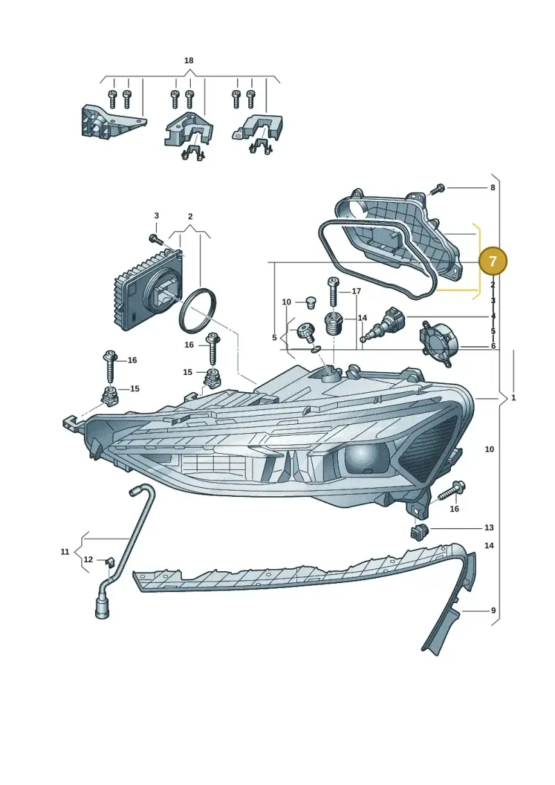4J3941157 — Audi RS e-tron GT (2020-2020) diagram 4j1941000, position 7