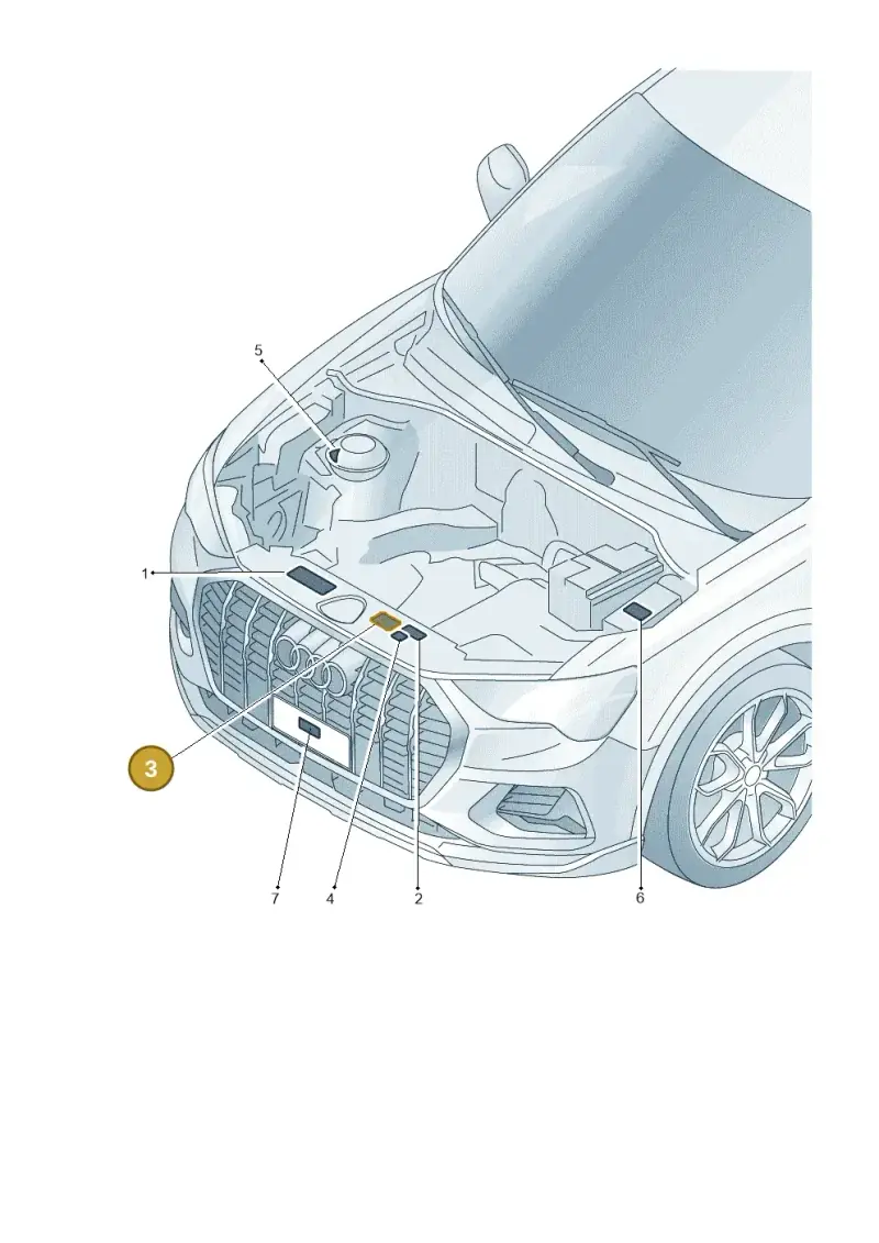 4K0010515R — Audi RS Q3 Sportback (2019-2024) diagram 597010150, position 3