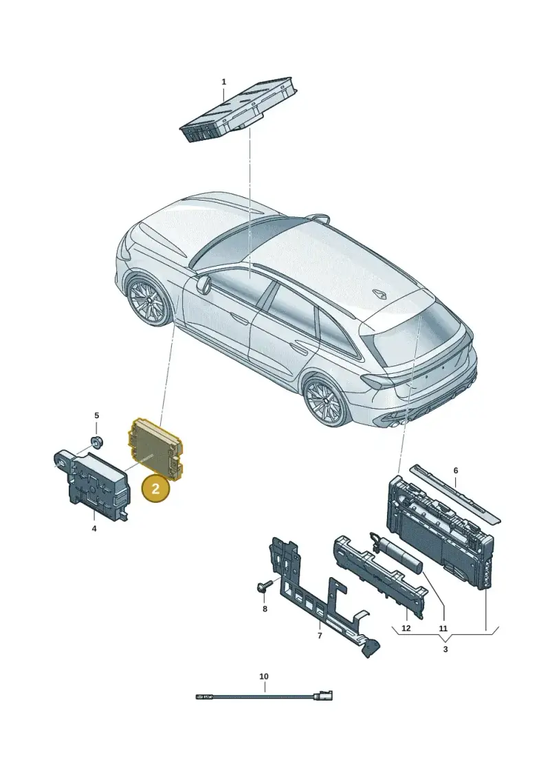 4K0035456 — Audi A5 Avant 2.0 (2024-) diagram 8wk035550, position 2