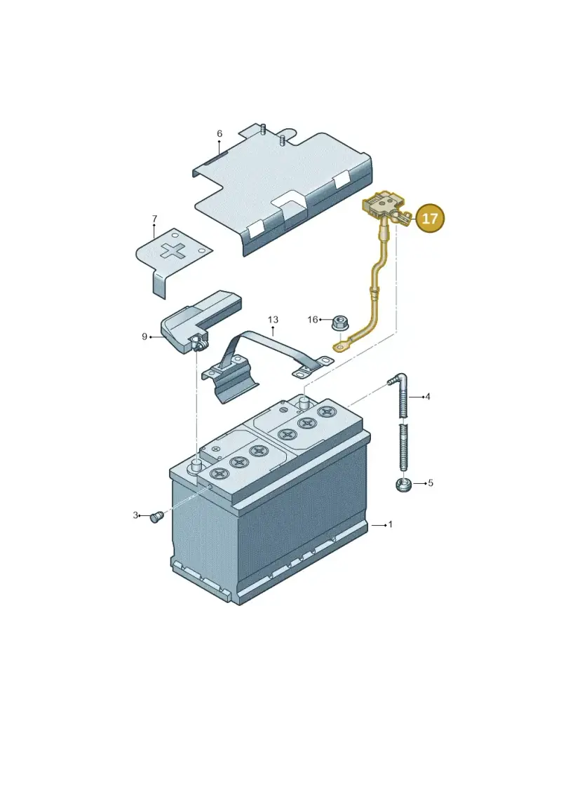 4K0915181E — Audi Q5 qu. 2.0 (2018-) diagram 896915000, position 17