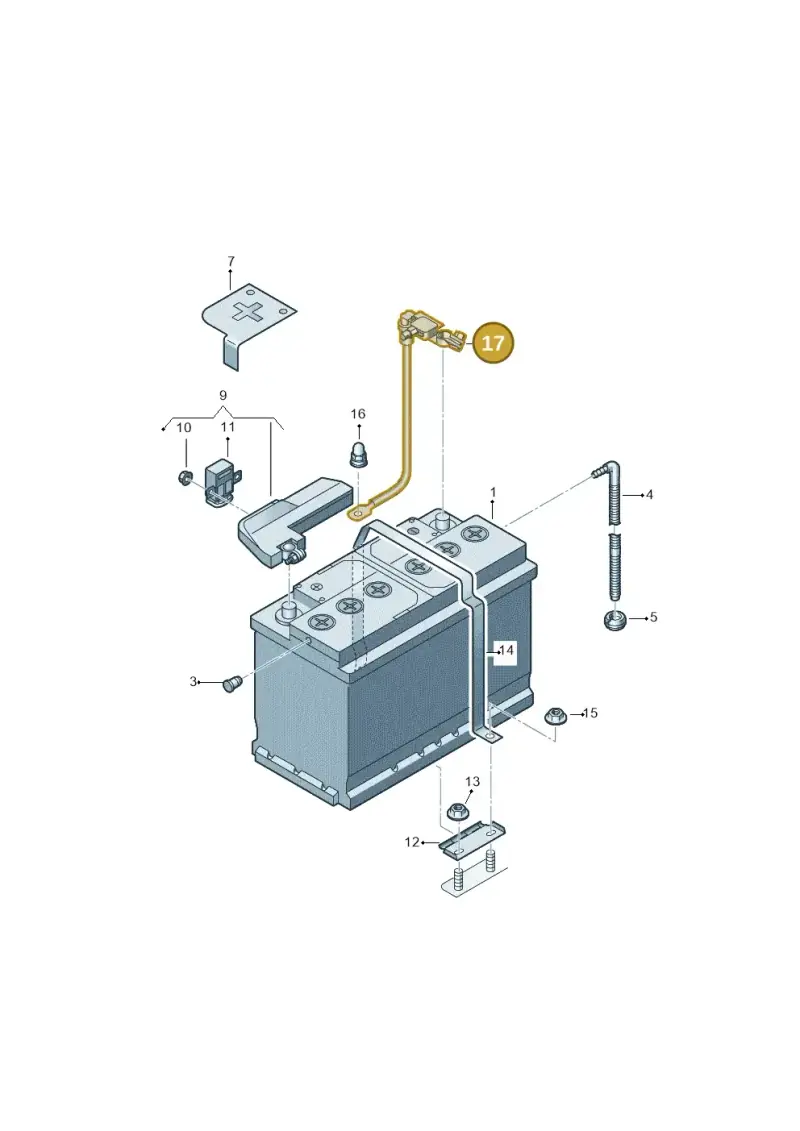 4K0915181E — Audi RS Q8 (2019-2025) diagram 429915000, position 17