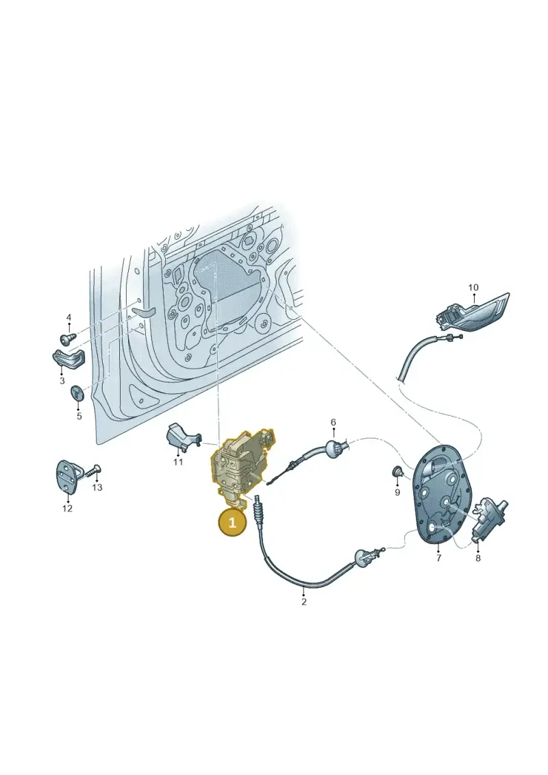 4K2837016H — Audi RS Q8 Quattro (2019-) diagram 429837030, position 1