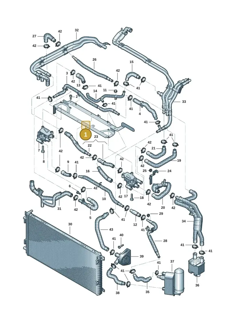 4KE819379G — Audi E-tron (2020-2023) diagram 4kc121008, position 1