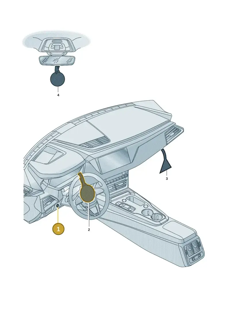 4L0010539 — Audi RS e-tron GT (2020-2020) diagram 4j1010025, position 1