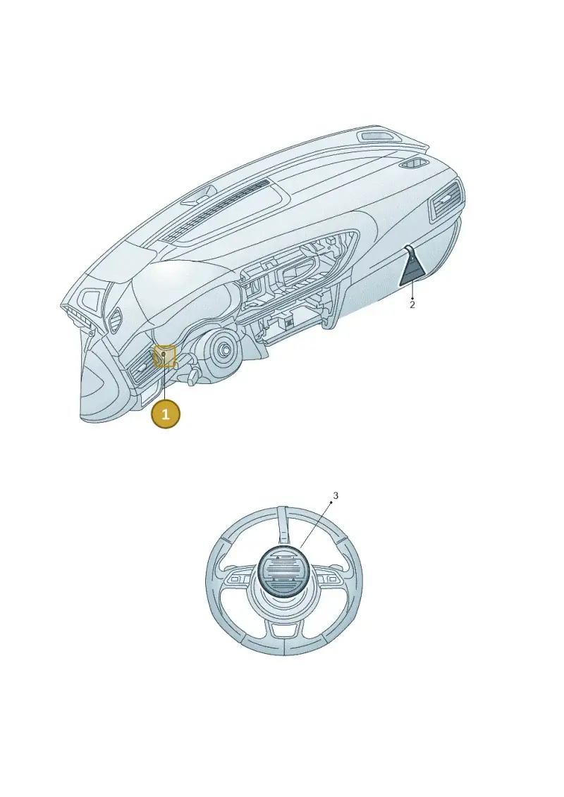 4L0010539 — Audi A1 sportback 1.0 (2018-) diagram 778010250, position 1