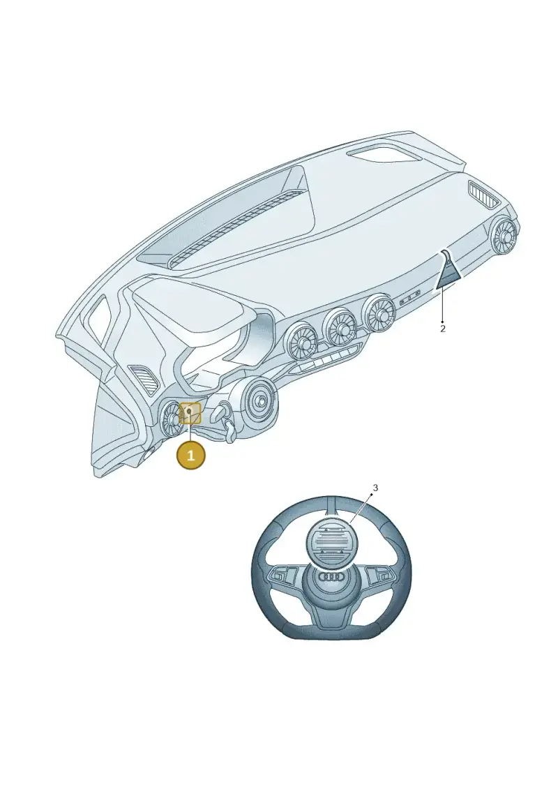 4L0010539 — Audi TTRS Coupe (2016-2023) diagram 850010250, position 1