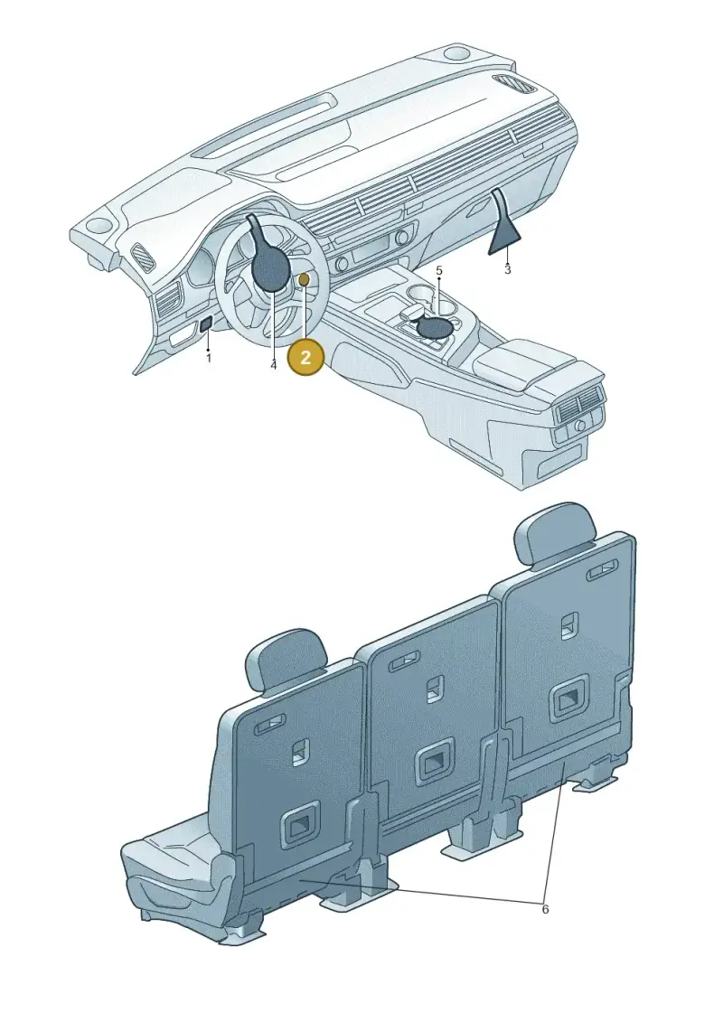 4L0010539 — Audi Q7 qu. 3.0 TDI (2015-2019) diagram 859010250, position 2