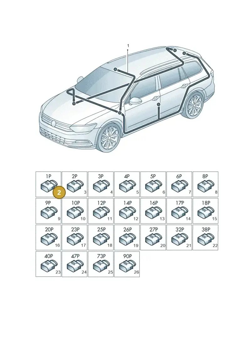 4L0035576C — Volkswagen Passat Saloon (2014-2024) diagram 793971900, position 2