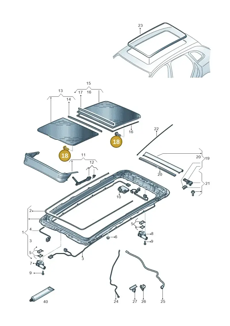 4L0898057 — Audi Q5 (2016-2020) diagram 896877010, position 18