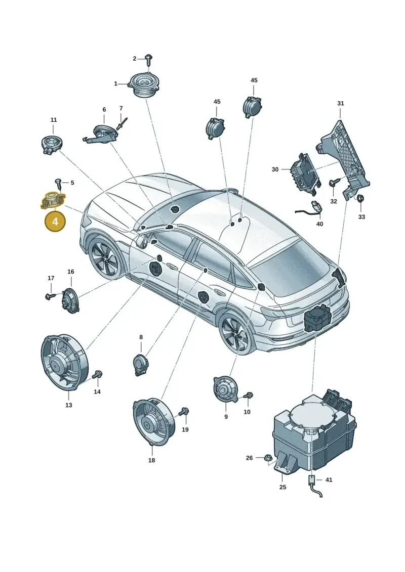 4M0035454C — Audi Q6 e-tron (2023-) diagram f5s035350, position 4