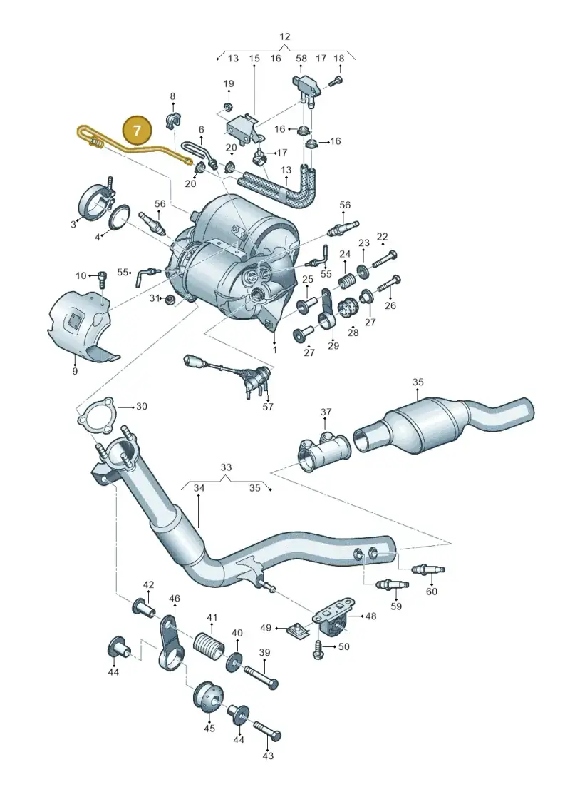 4M0131205E — Audi Q8 Quattro 3,0 (2018-) diagram 859253680, position 7